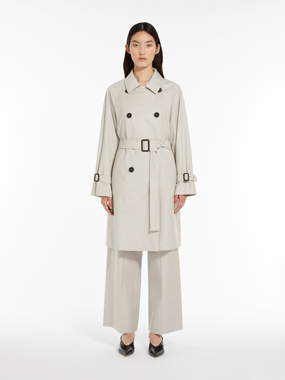 Max Mara Single-breasted Trench Coat