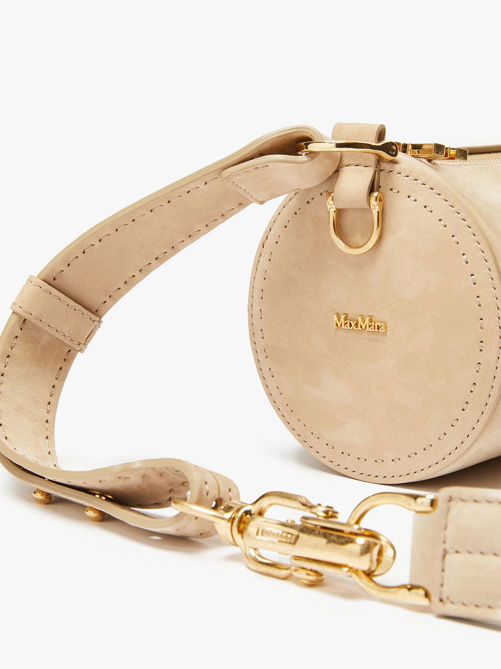 Max Mara Small Nubuck Leather Bag