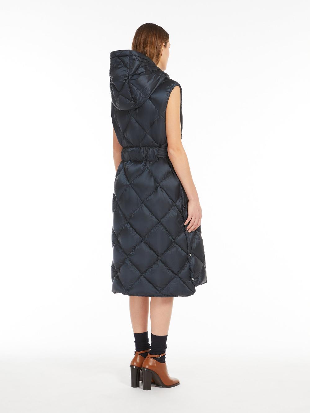 Max Mara Tregil Vest In Water-repellent Canvas