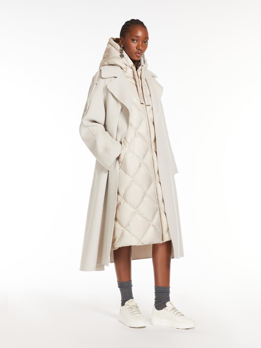 Max Mara Tregil Vest In Water-repellent Canvas