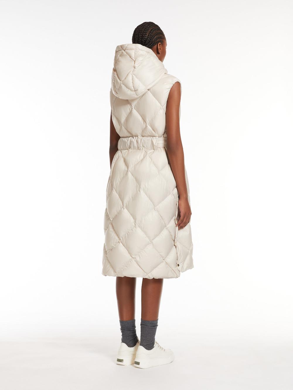 Max Mara Tregil Vest In Water-repellent Canvas