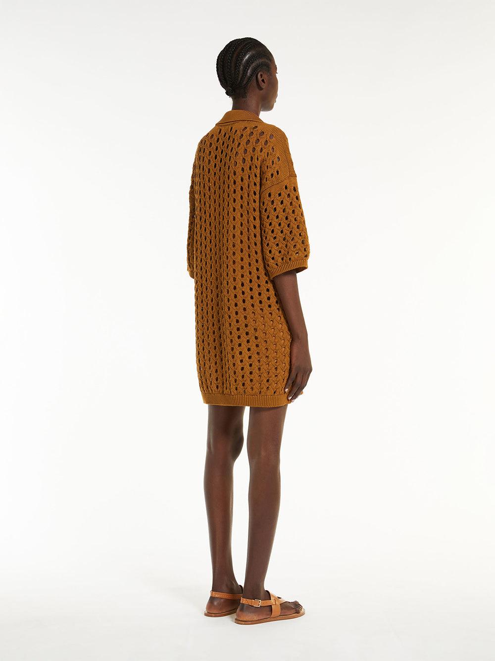 Max Mara Urna Mesh Short Dress