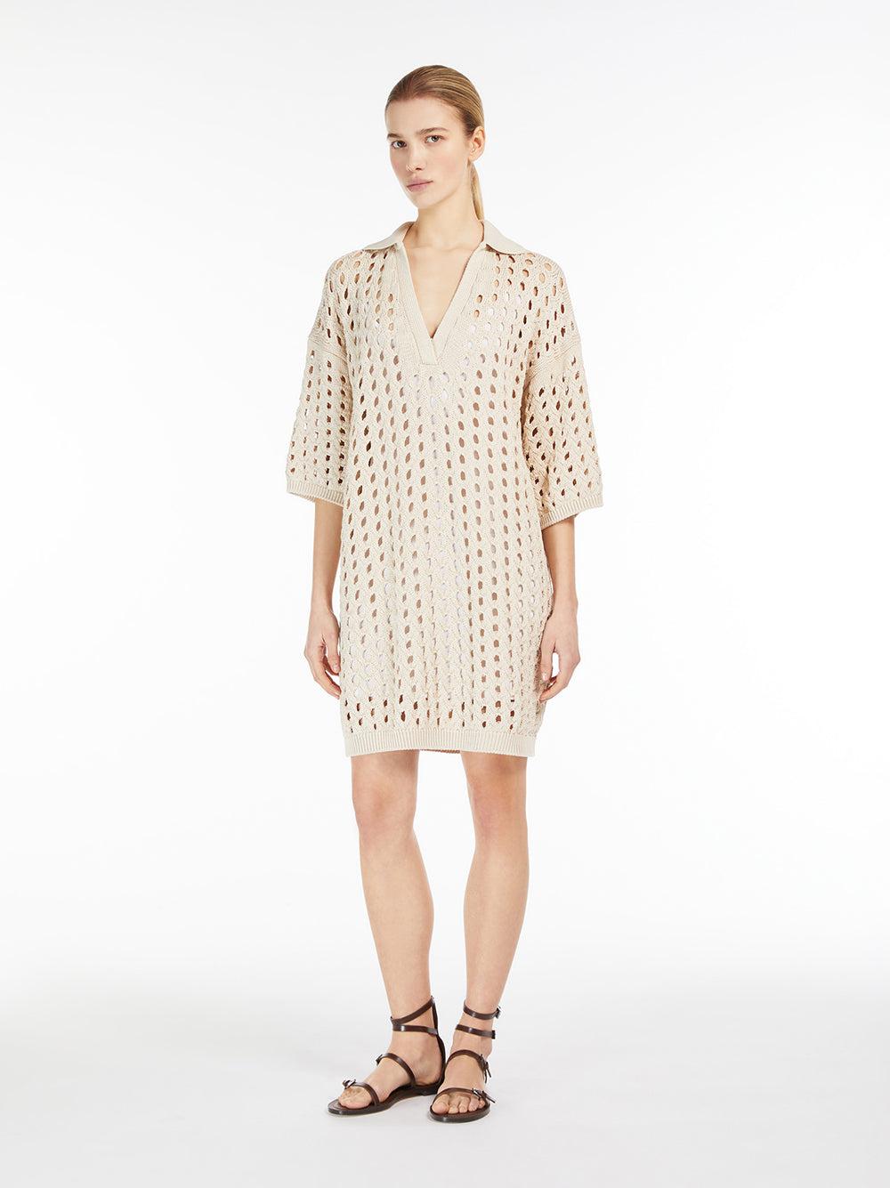 Max Mara Urna Mesh Short Dress
