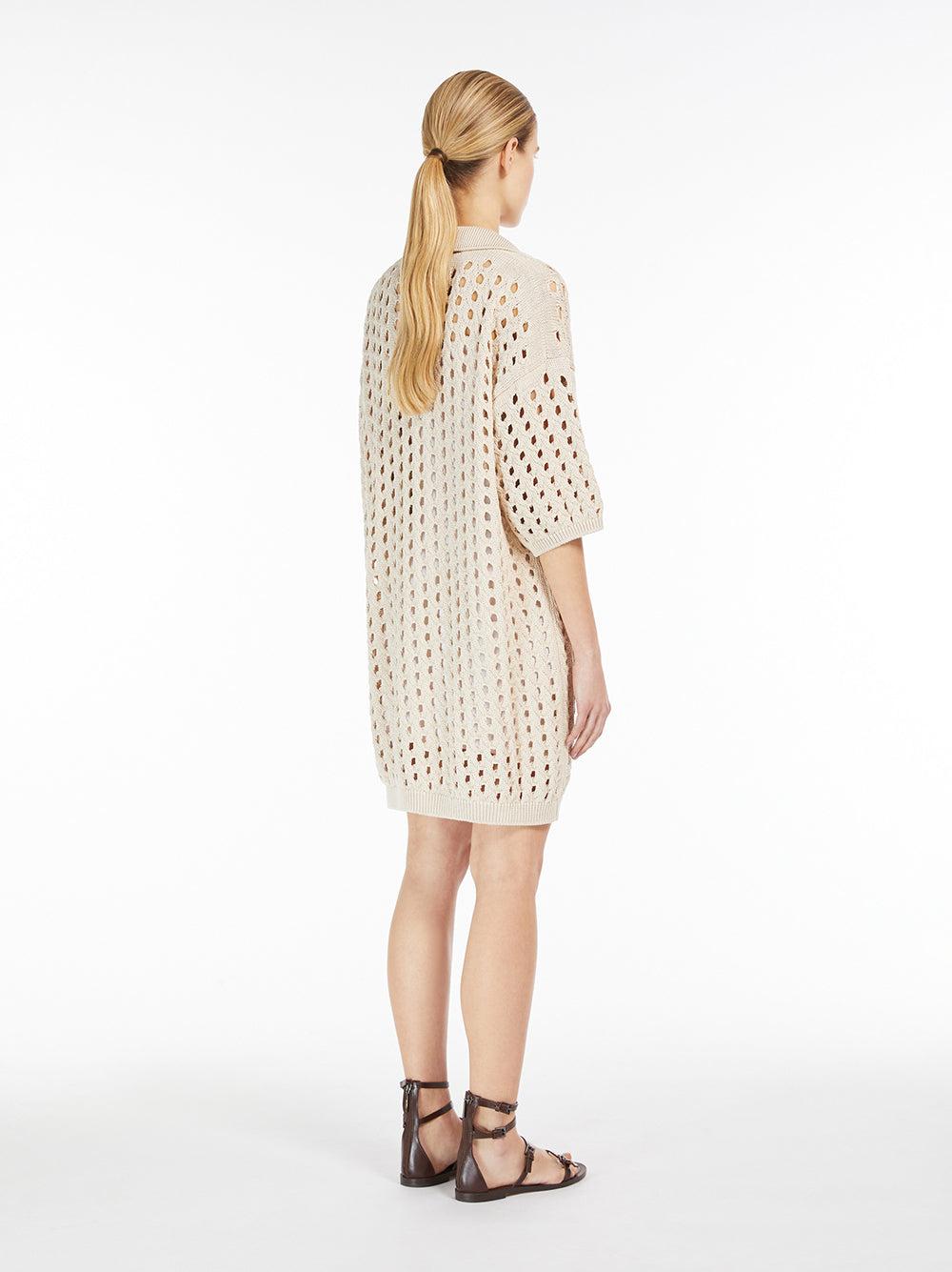 Max Mara Urna Mesh Short Dress