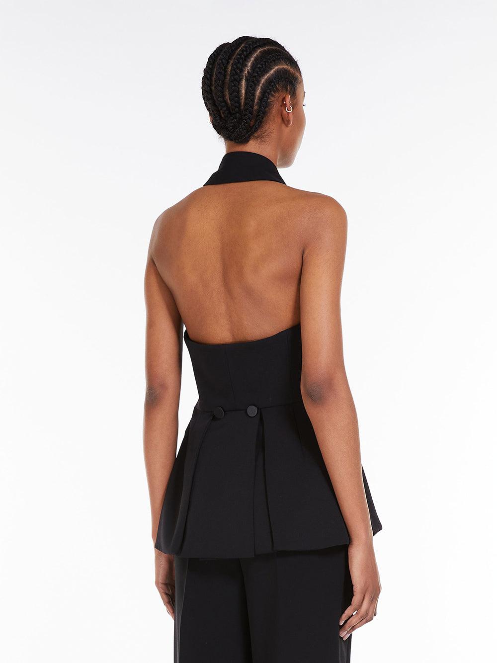 Max Mara Wool Tuxedo Waistcoat