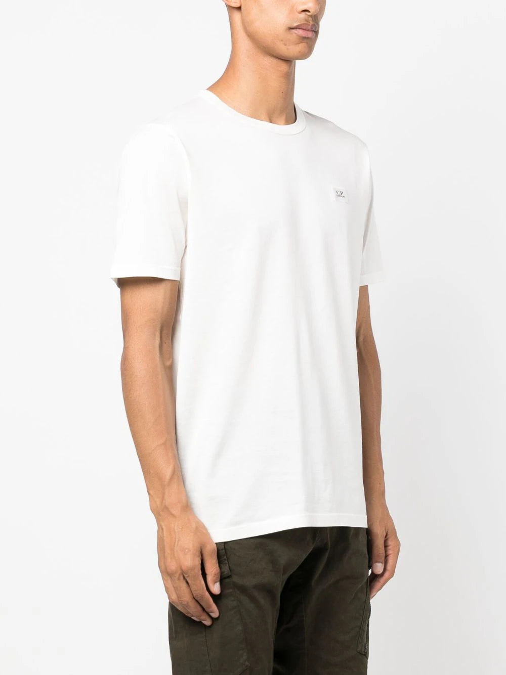 CP COMPANY Mercerized Light Jersey 70/2 Logo T-shirt