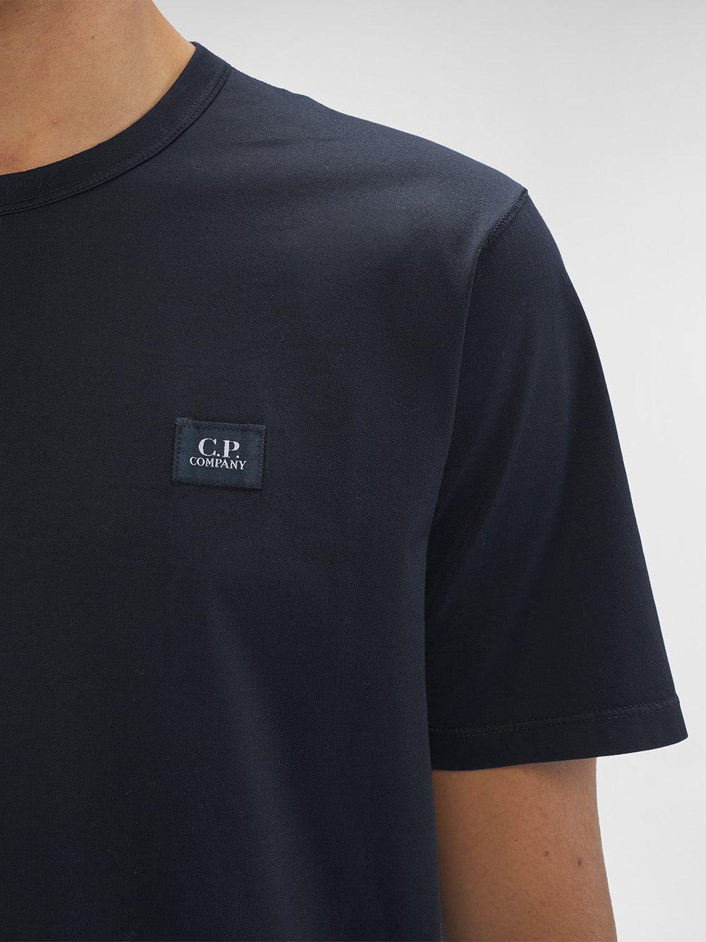 CP COMPANY Mercerized Light Jersey 70/2 Logo T-shirt