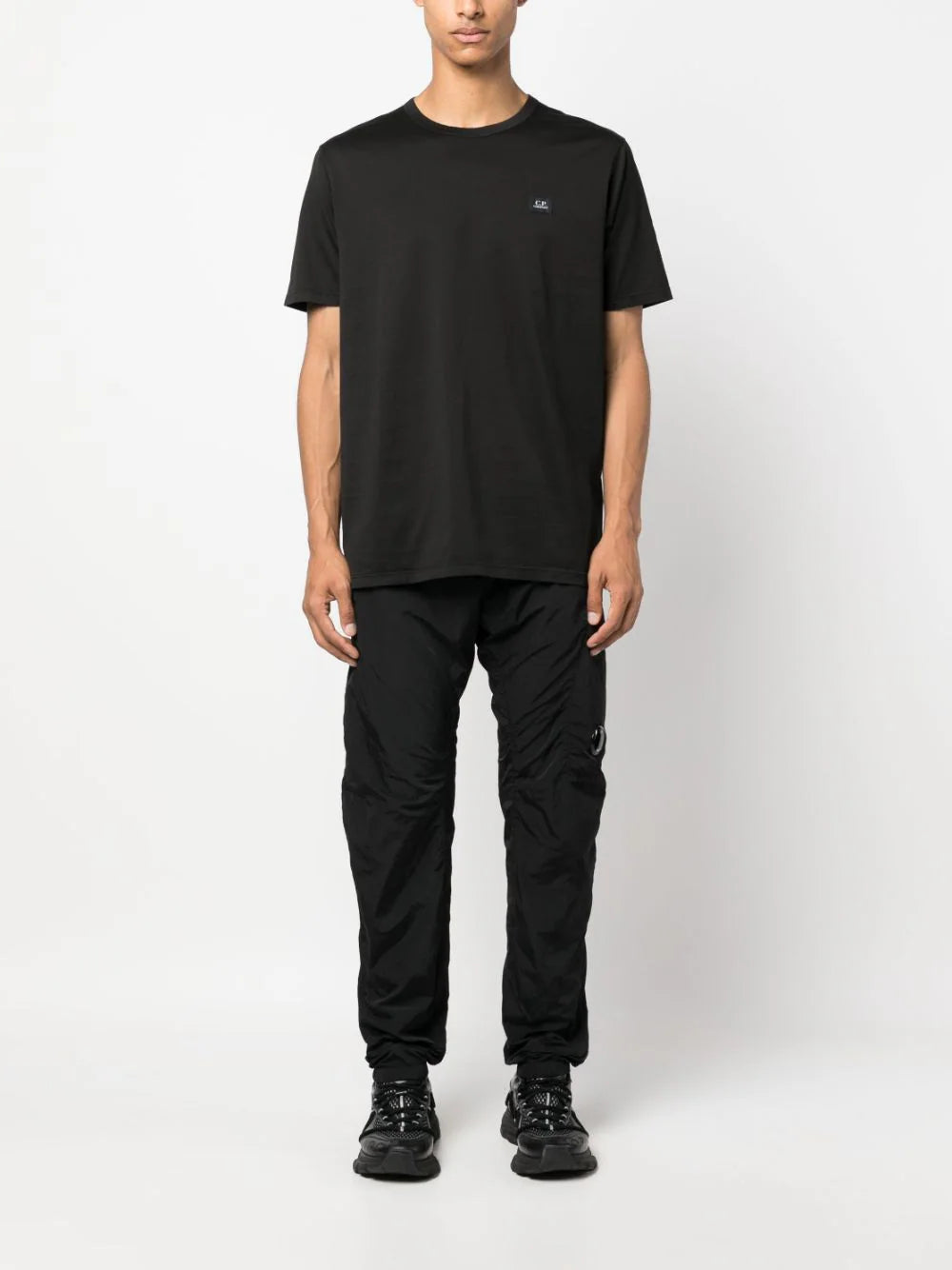 CP COMPANY Mercerized Light Jersey 70/2 Logo T-shirt