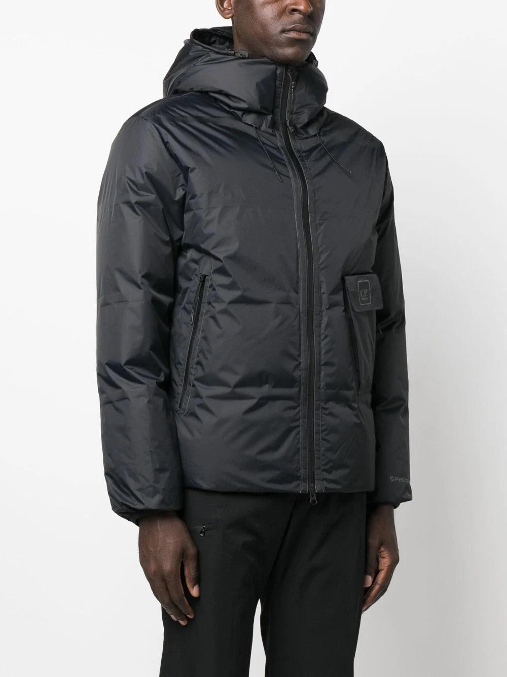 CP COMPANY Metropolis Series Baffled Hooded Down Jacket