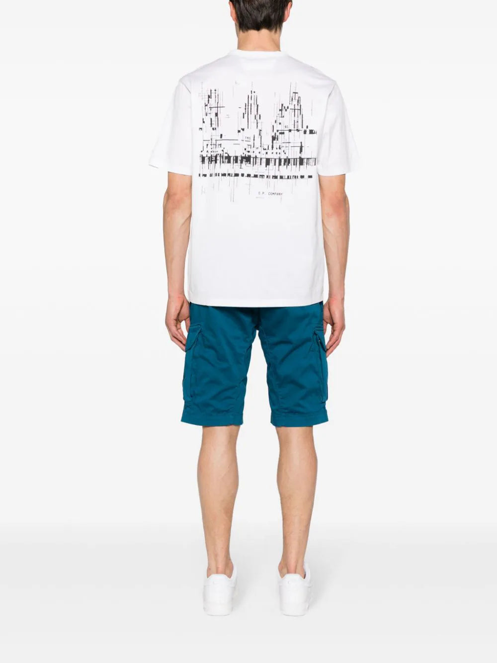 CP COMPANY Metropolis Series Mercerized Jersey Logo Graphic T-shirt