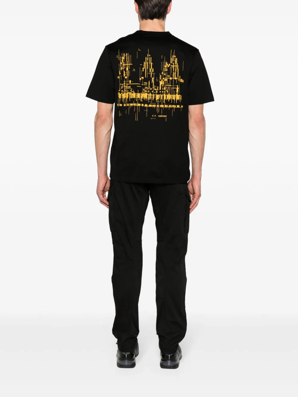 CP COMPANY Metropolis Series Mercerized Jersey Logo Graphic T-shirt