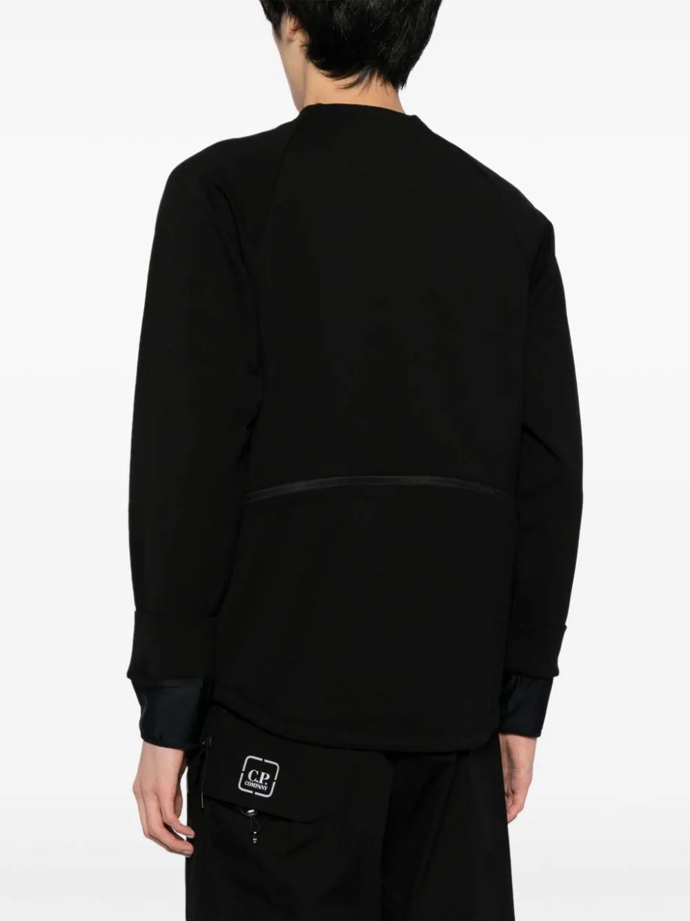CP COMPANY Metropolis Series Stretch Fleece Pocket Sweatshirt