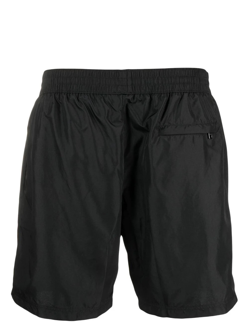 Dolce & Gabbana Mid-length Swim Trunks With Branded Plate