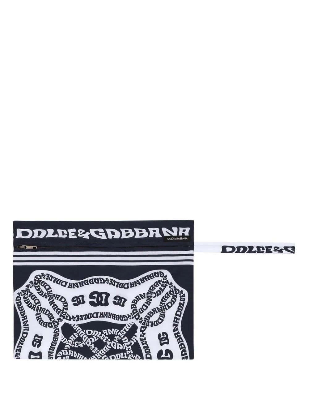 Dolce & Gabbana Mid-length Swim Trunks With Marina Print