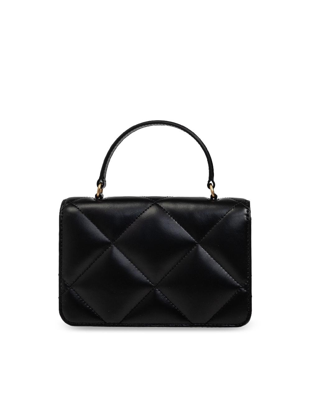 Tory Burch Mini Kira Diamond Quilt Top-handle Chain Wallet