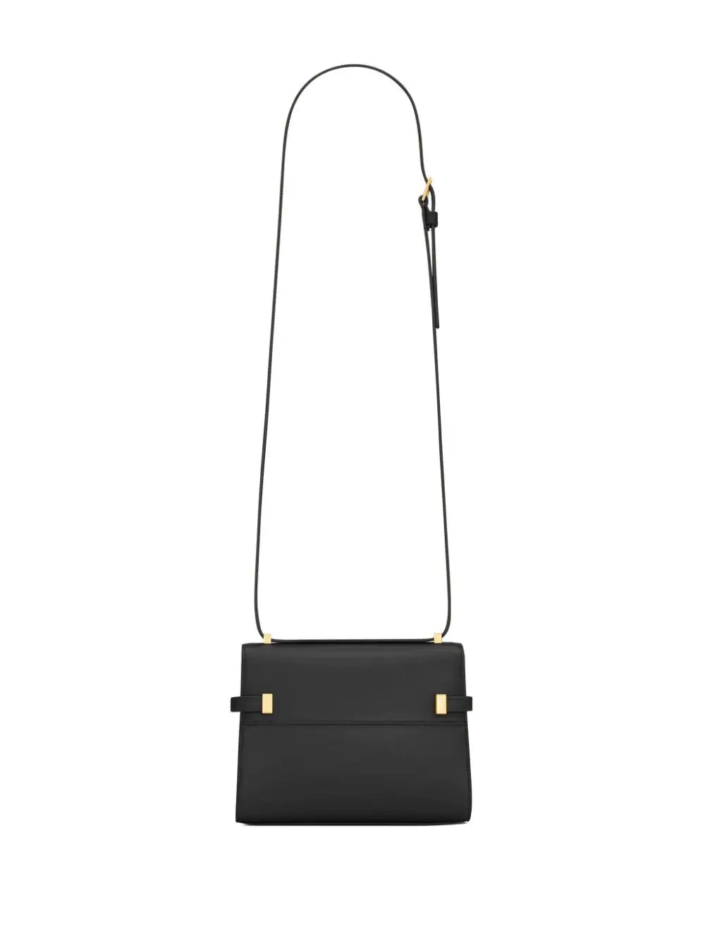 Saint Laurent Mini Manhattan Shoulder Bag In Box Leather