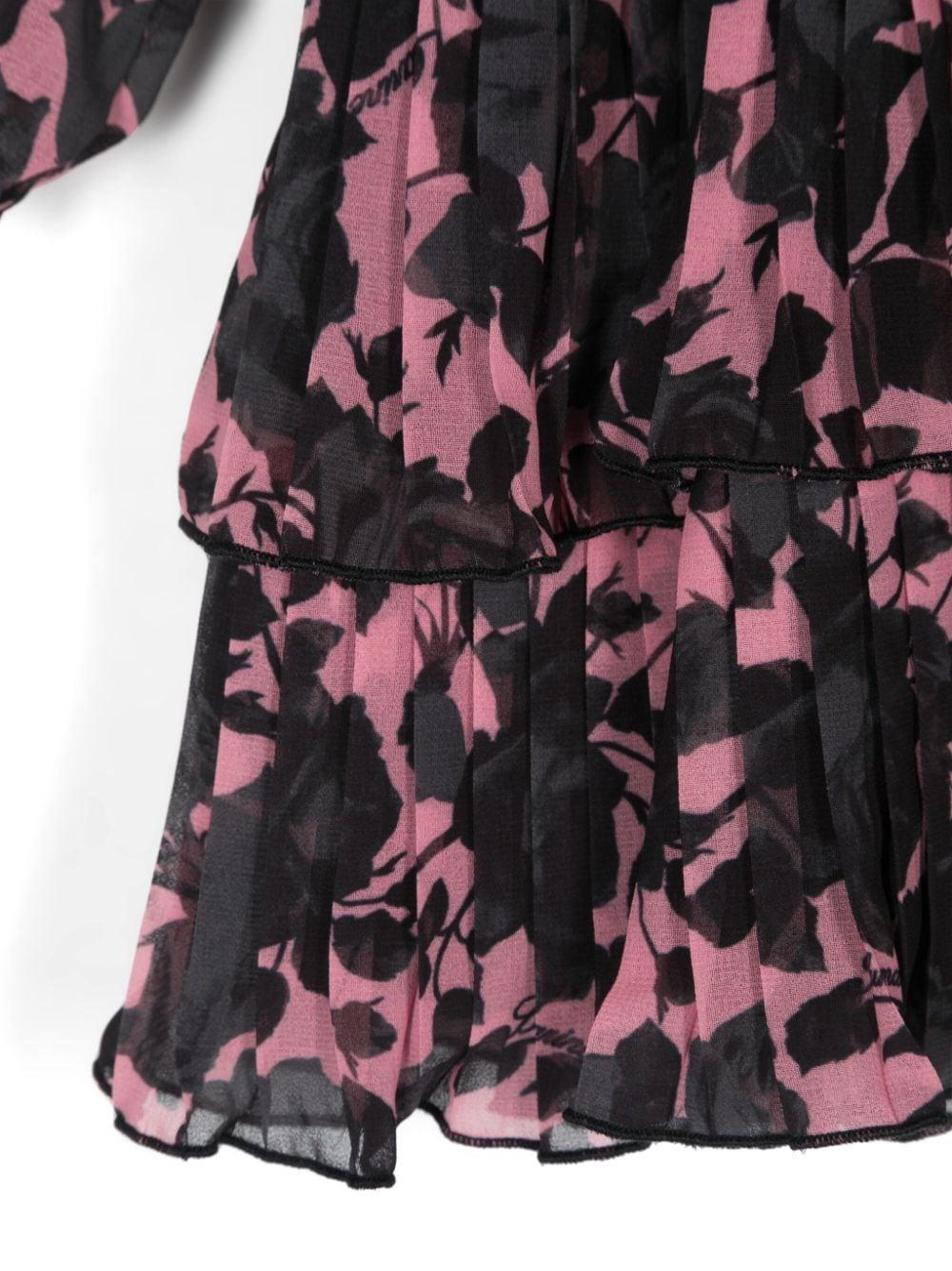 Miss Blumarine Floral Dress