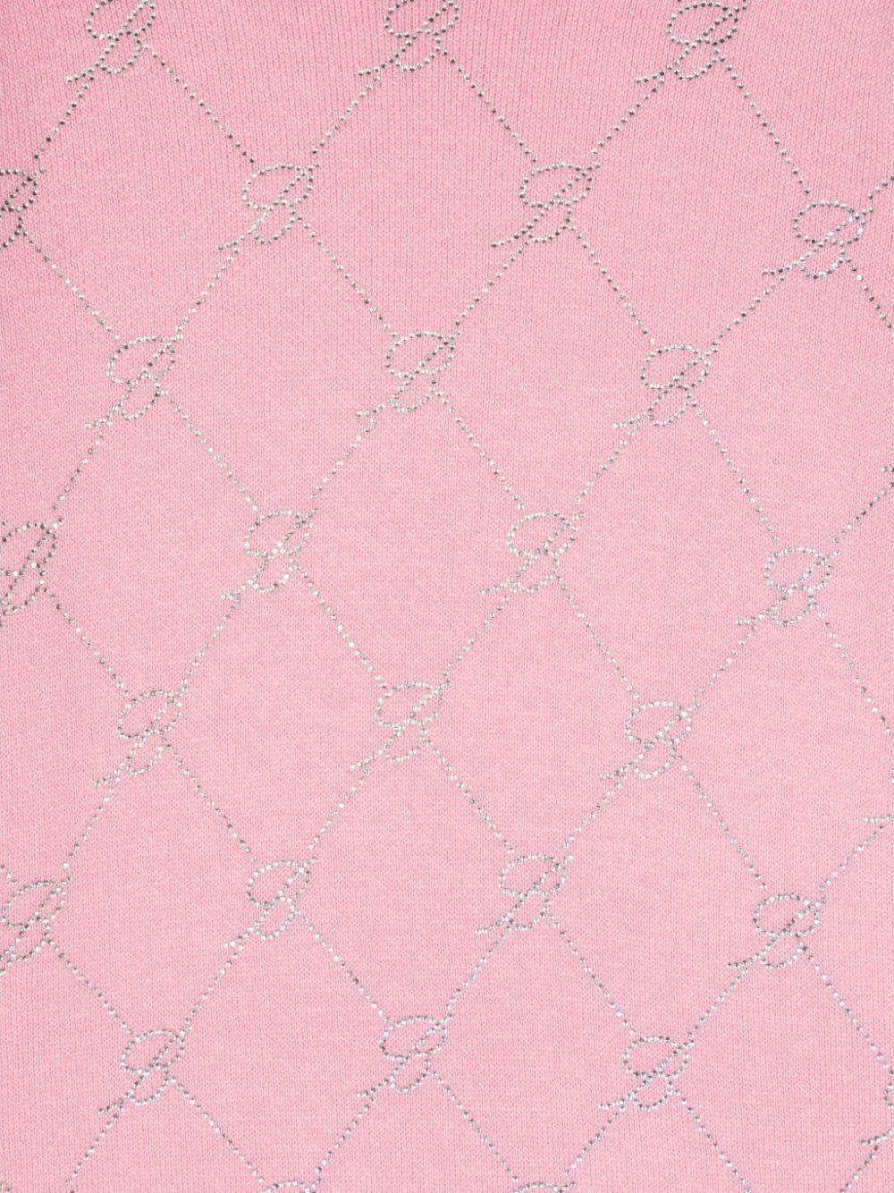 Miss Blumarine Logo Dress