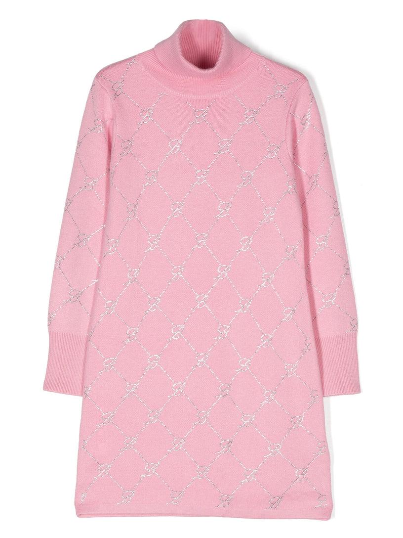 Miss Blumarine Logo dress