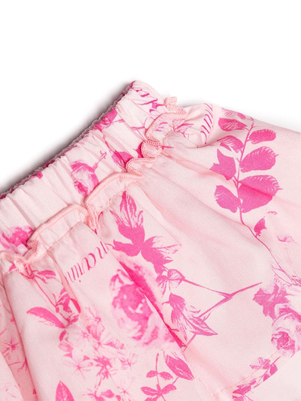 Miss Blumarine Logo T-shirt & Diaper Cover