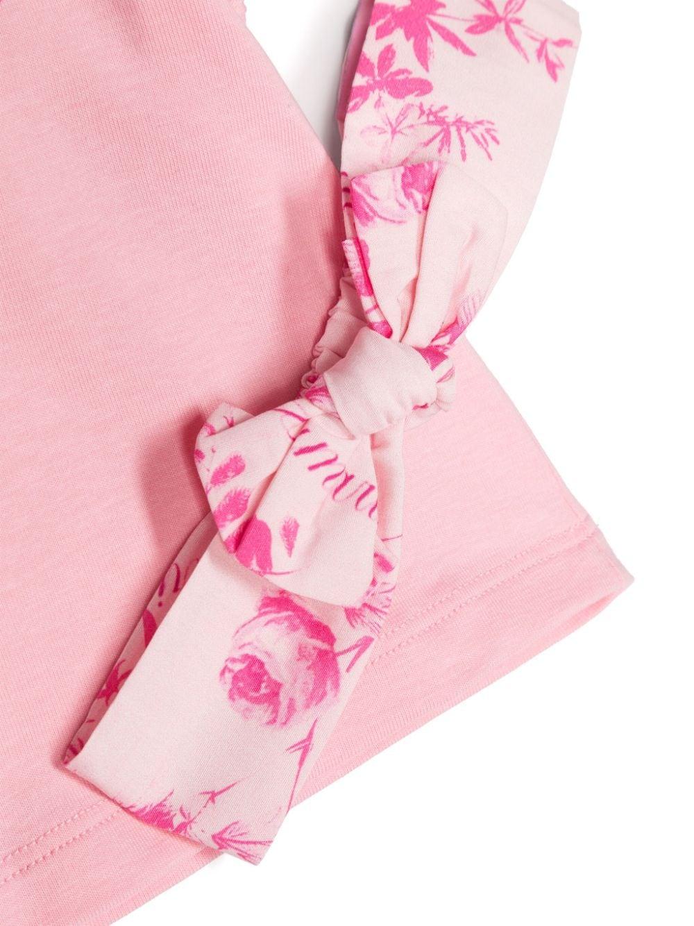Miss Blumarine Logo T-shirt & Diaper Cover