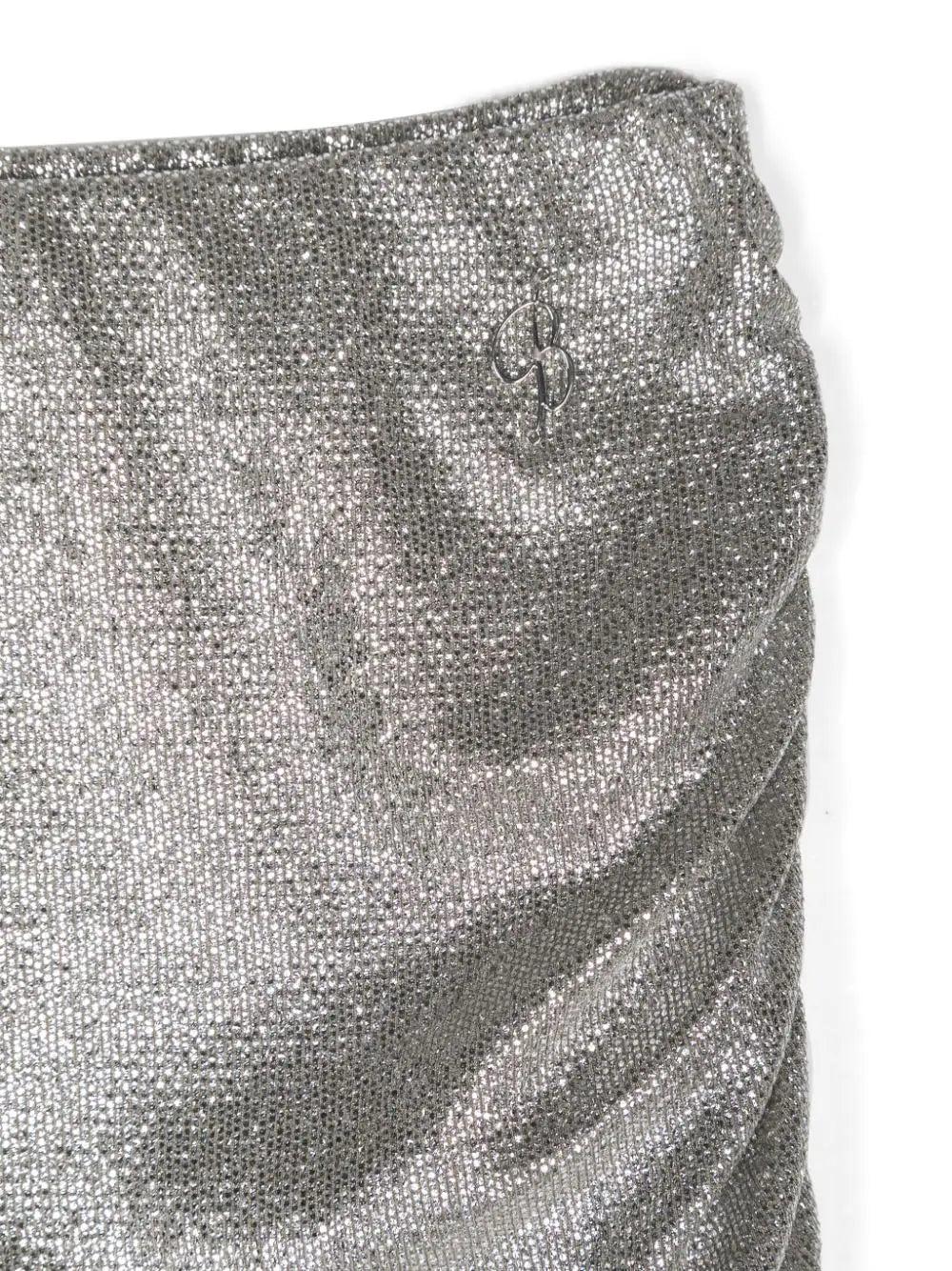 Miss Blumarine Mini Jersey Skirt