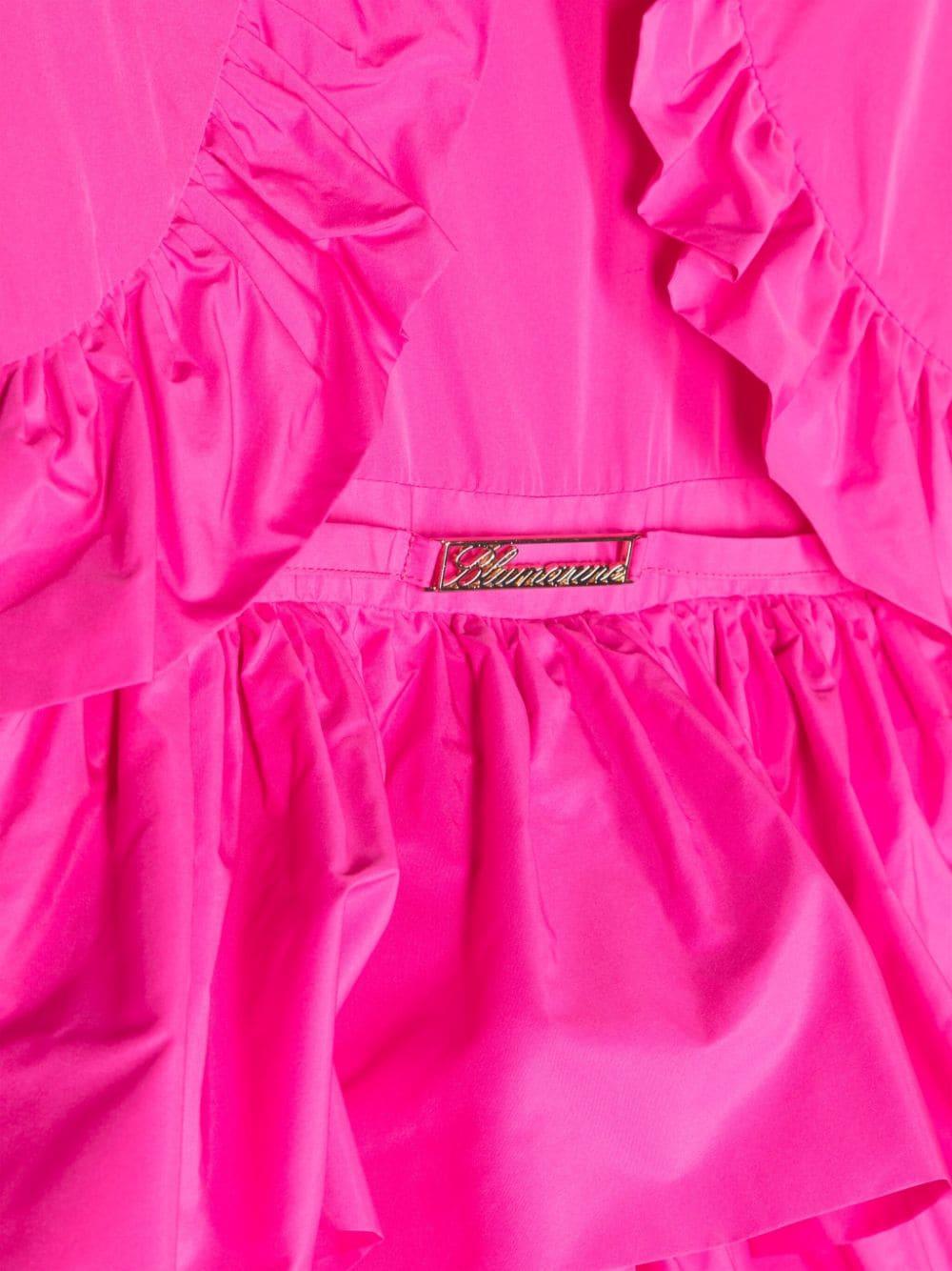 Miss Blumarine Ruffled Dress