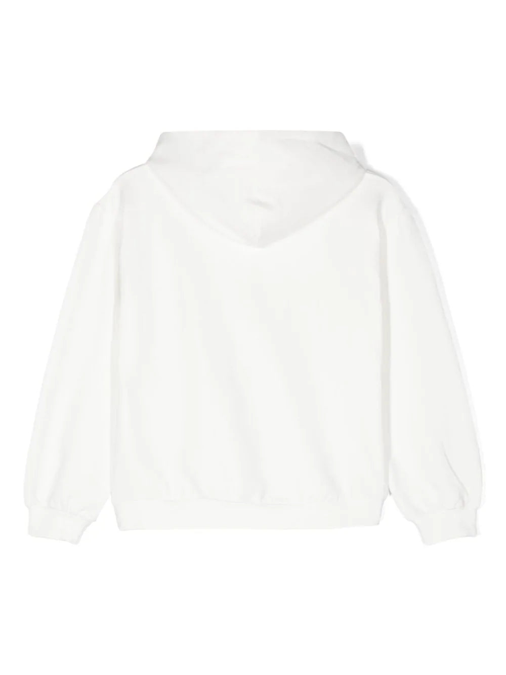 Miss Blumarine Sweatshirt With Rhinestones