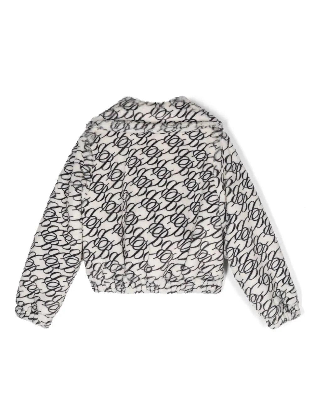 Miss Blumarine Synthetic Jacket With Logo