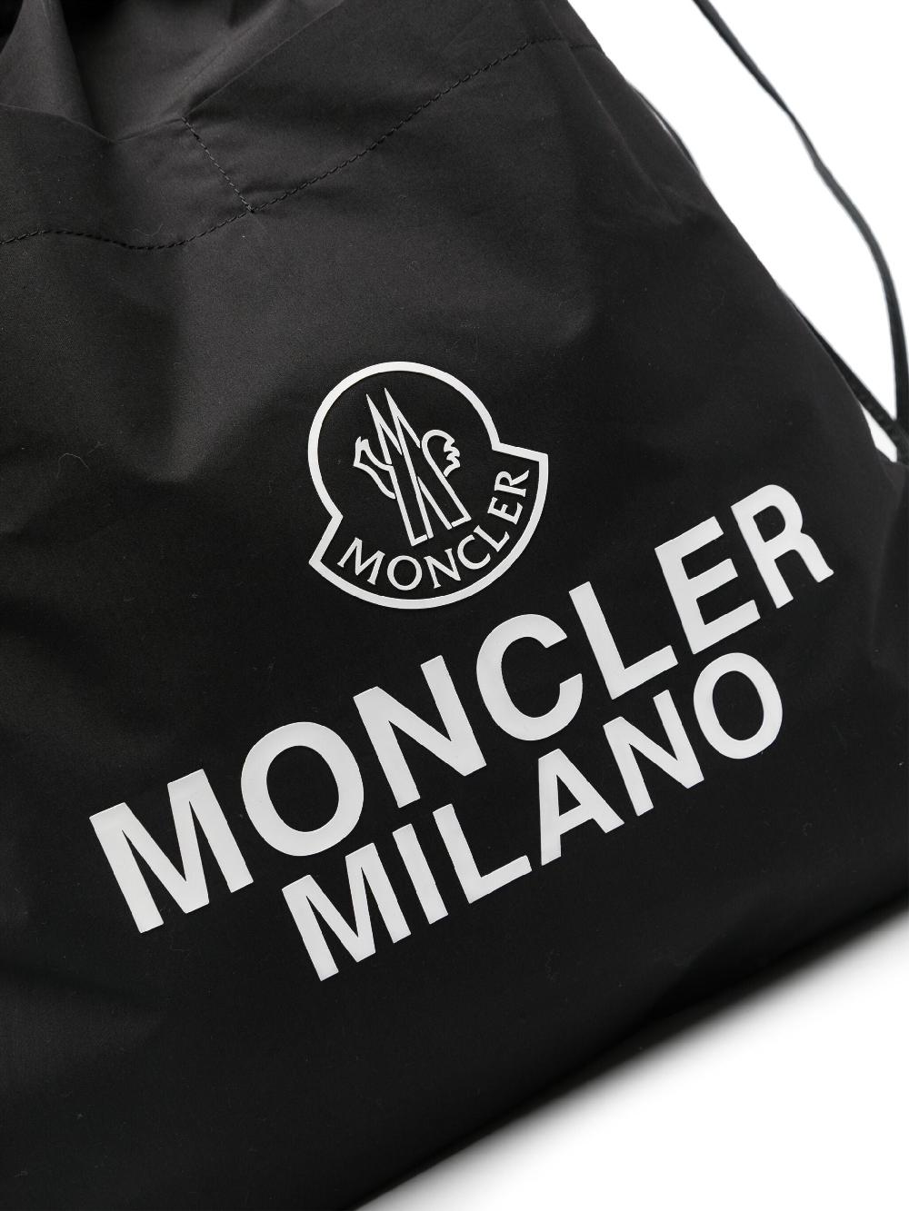 MONCLER Aq Drawstring Tote Bag
