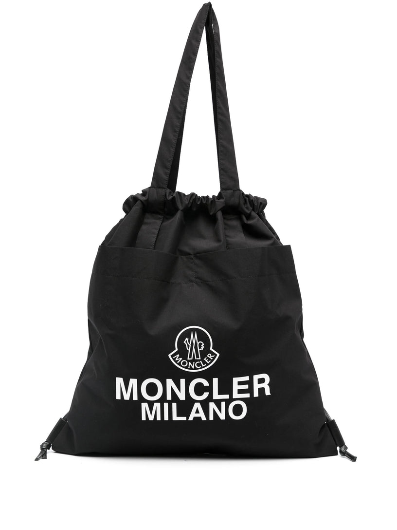 MONCLER Aq drawstring tote bag