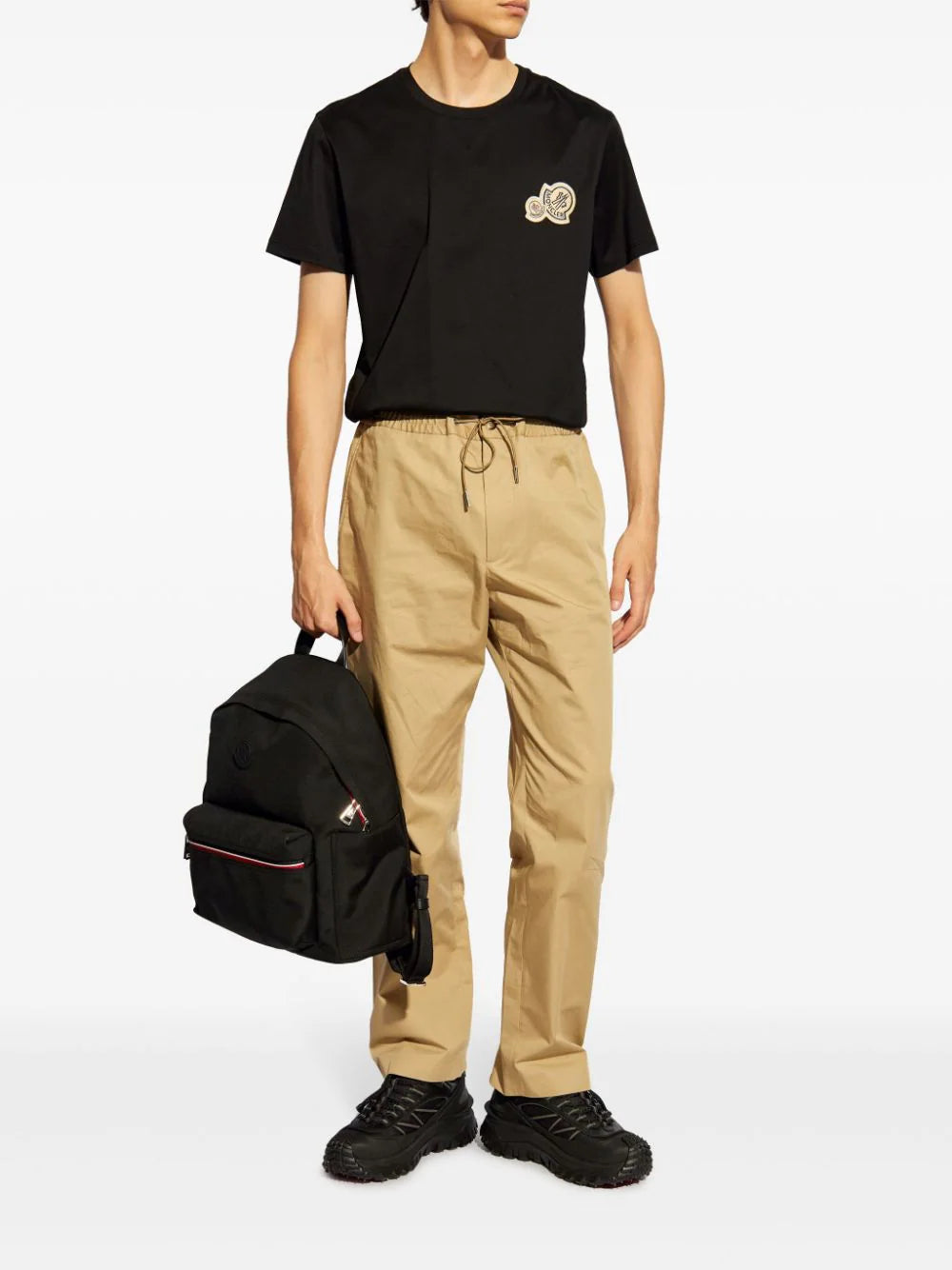 MONCLER Double Logo Patch T-shirt