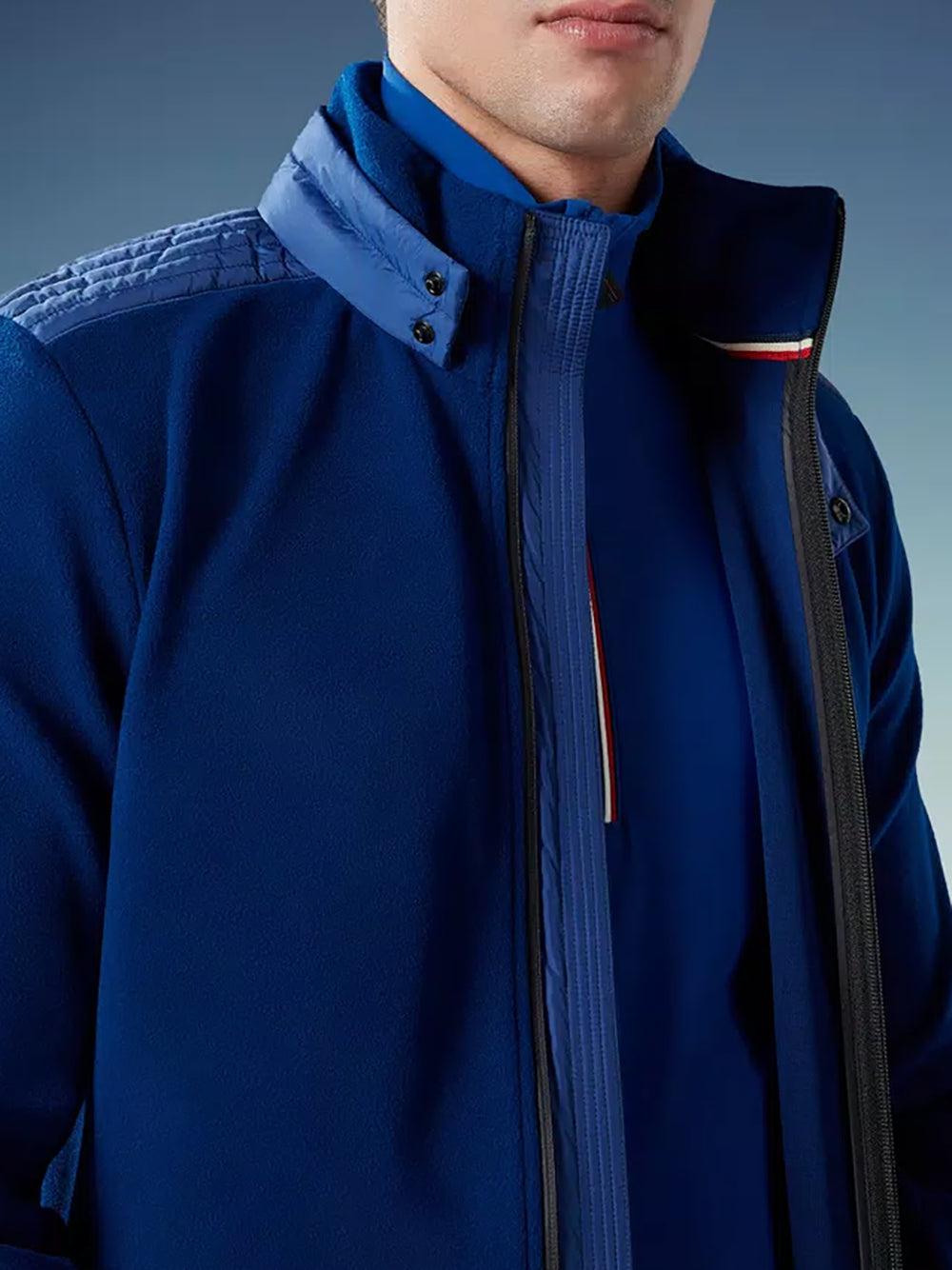 MONCLER Fleece Zip-up Sweatshirt