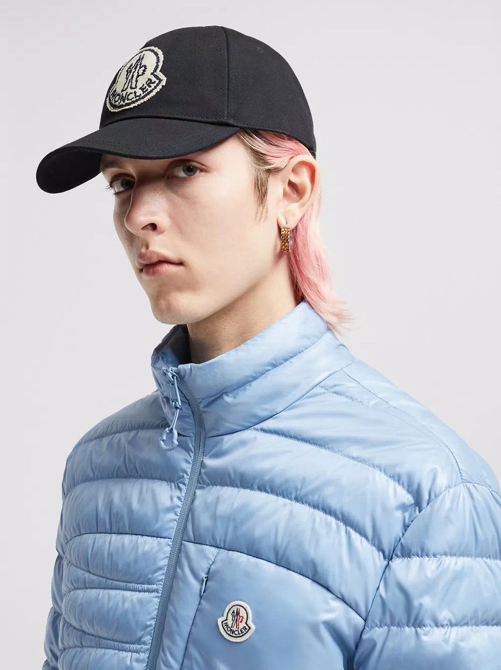 MONCLER Gabardine Baseball Cap