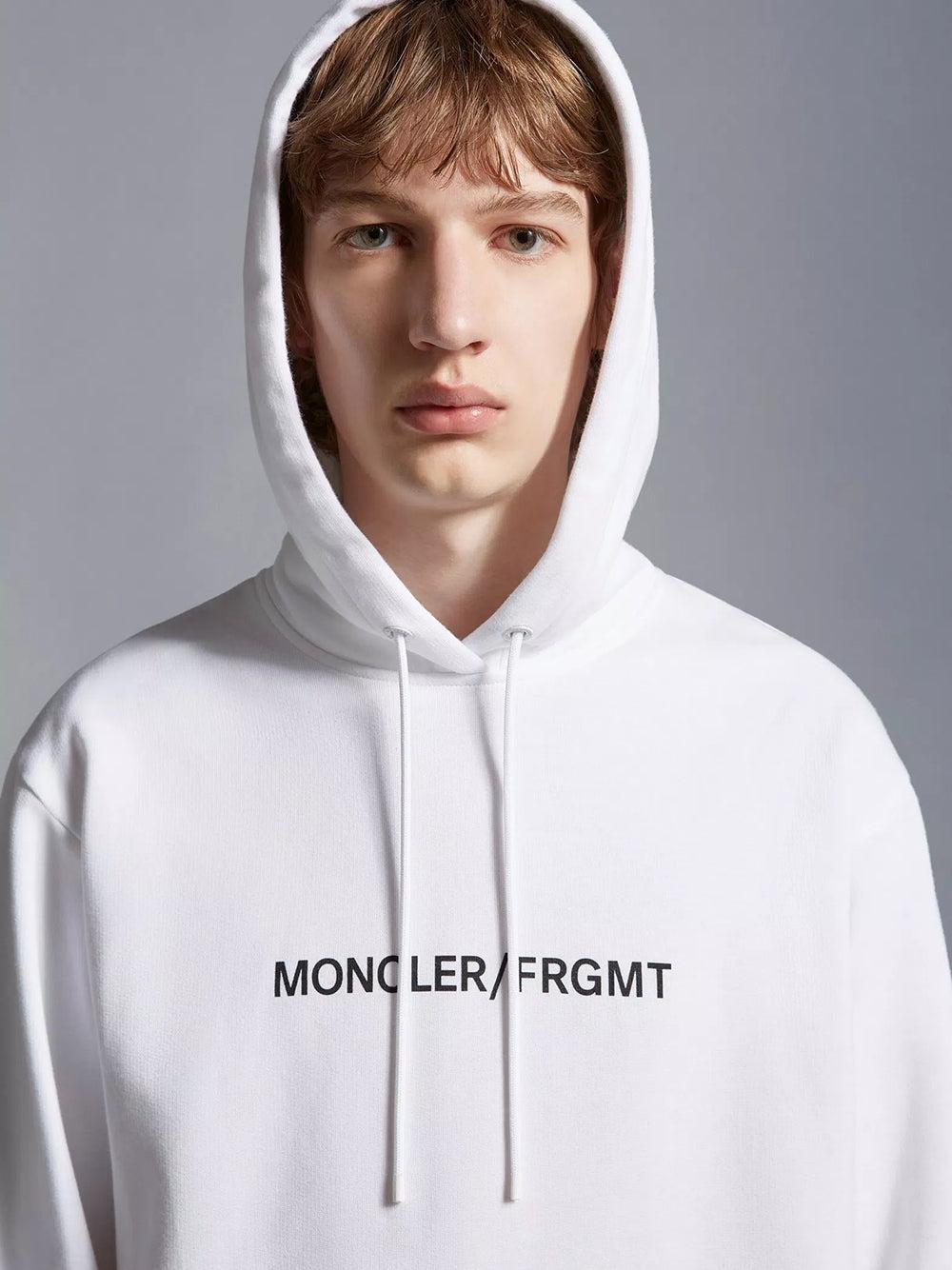 MONCLER GENIUS Floral Motif Hoodie