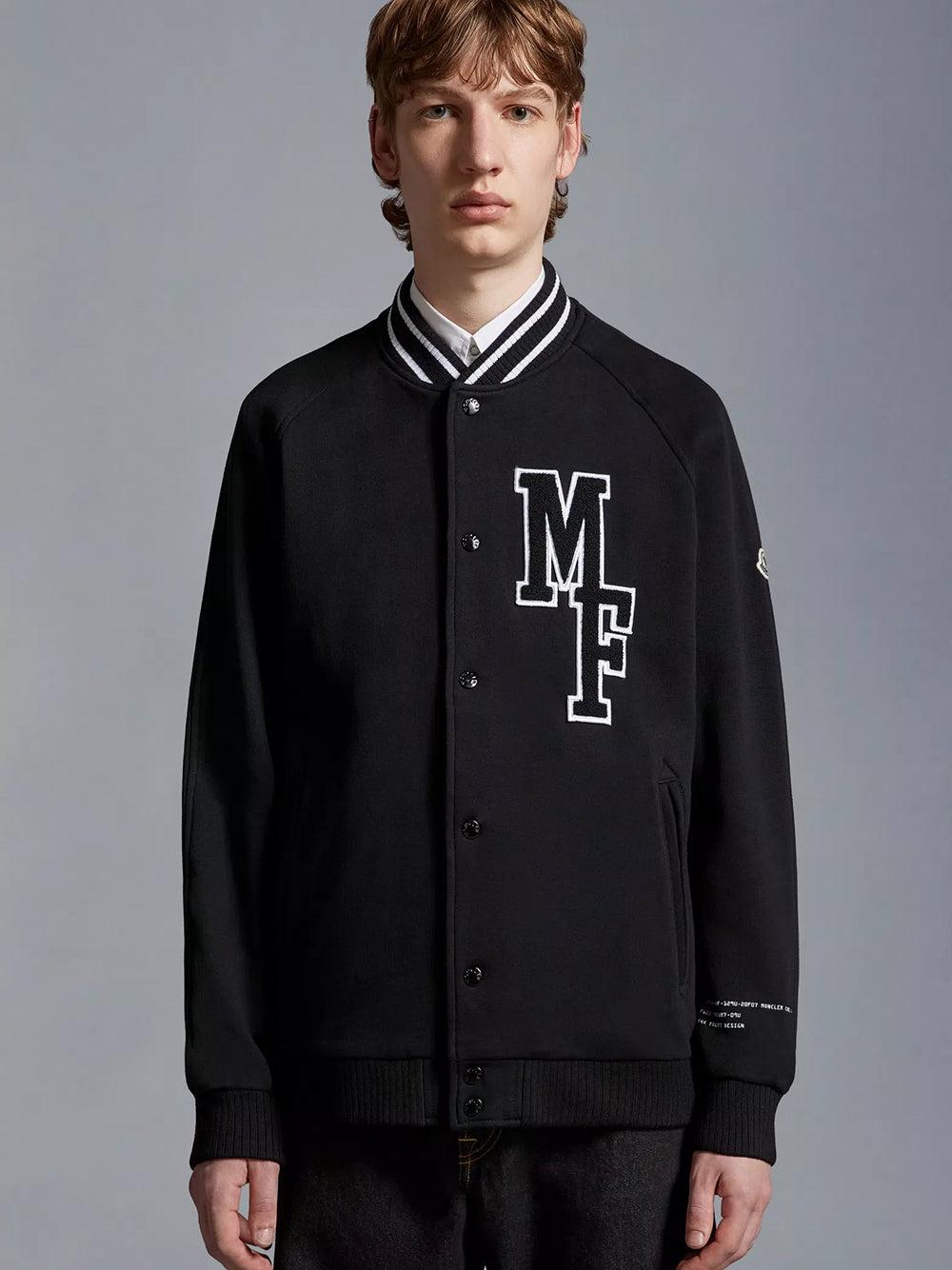 MONCLER GENIUS Varsity Fleece Cardigan