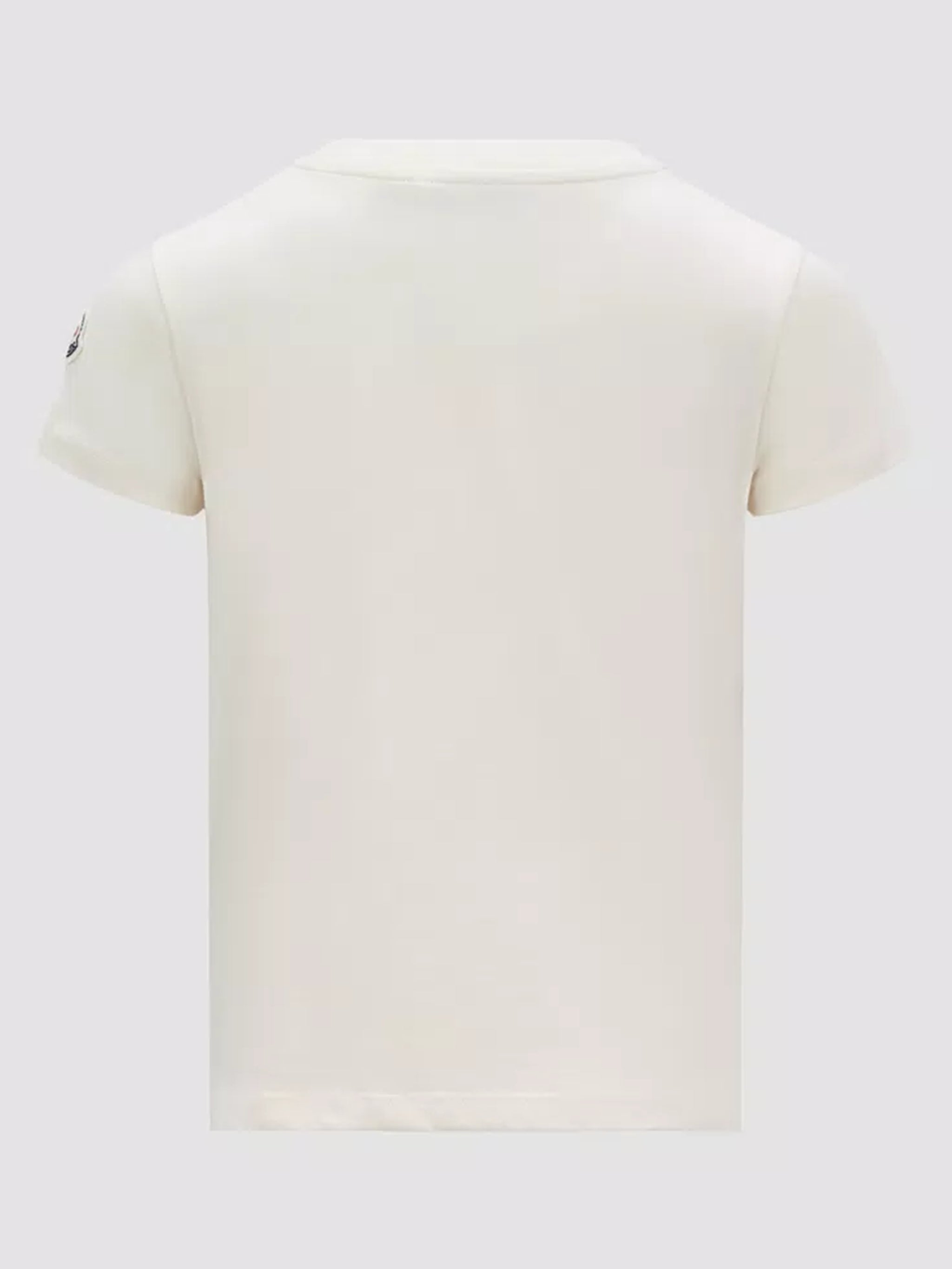 MONCLER Kids T-shirt With Crystal Logo