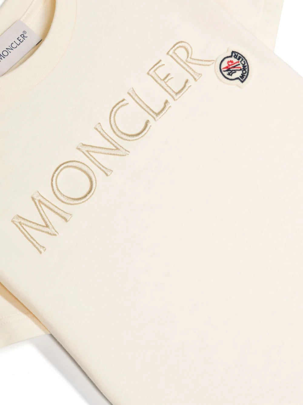 MONCLER Kids T-shirt With Embroidered Logo