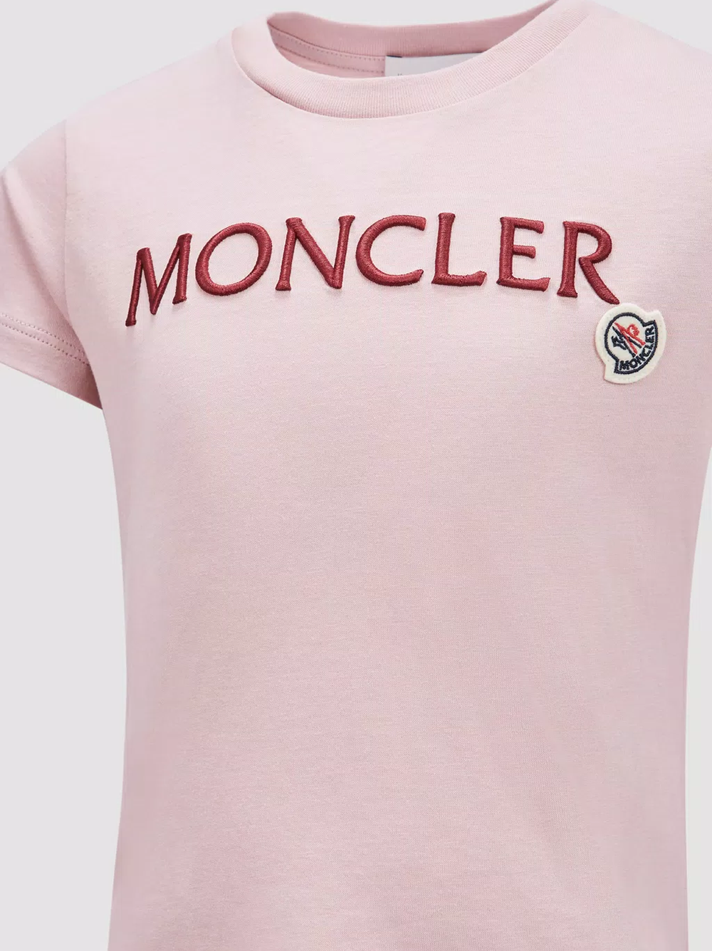 MONCLER Kids T-shirt With Embroidered Logo