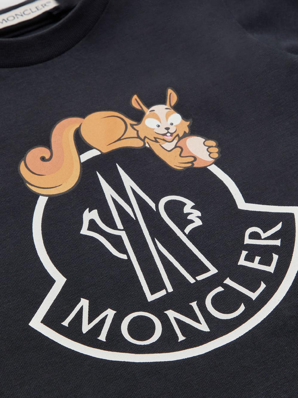 MONCLER Kids T-shirt With Logo Motif