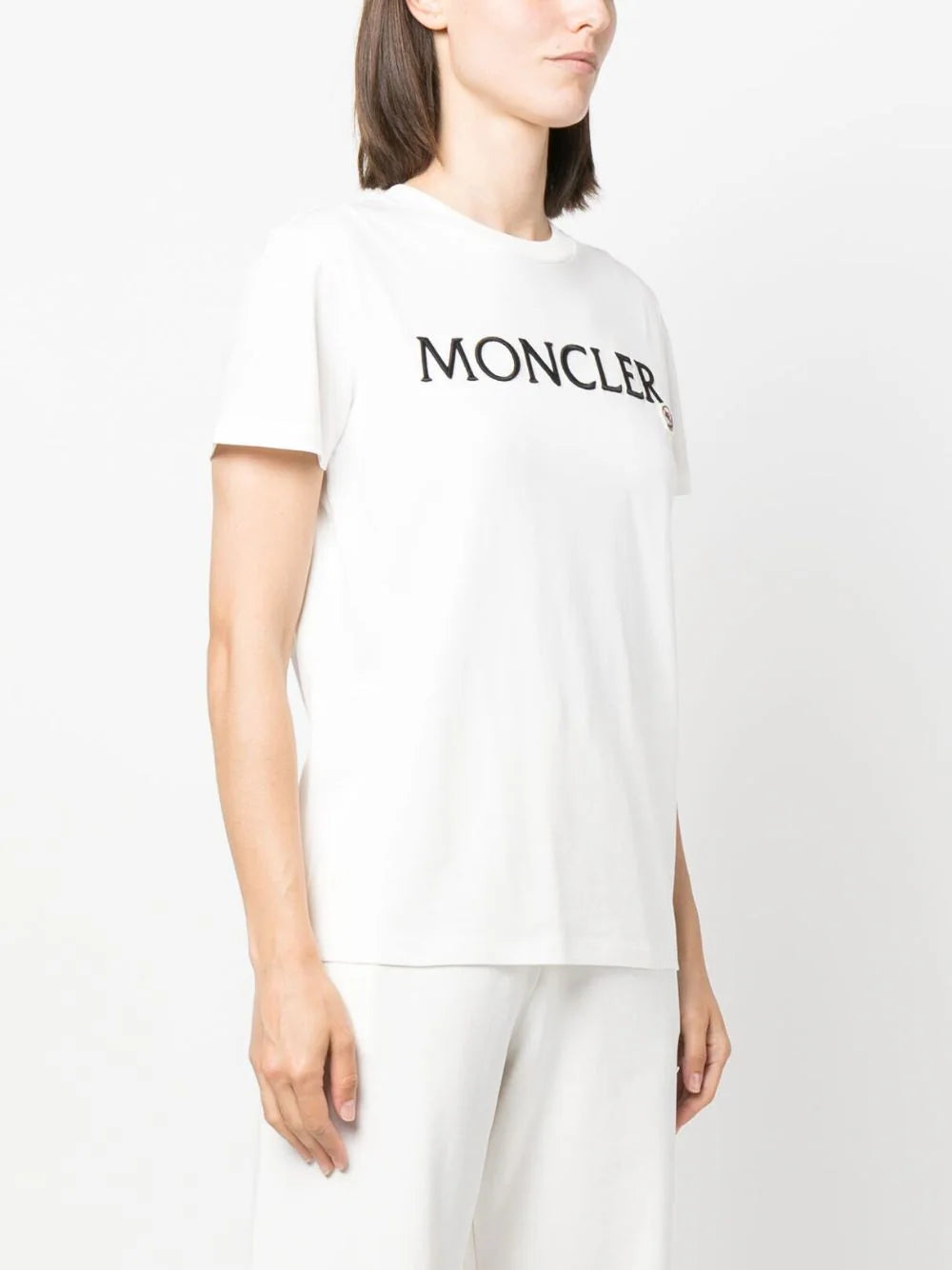 MONCLER Logo Embroidered T-shirt