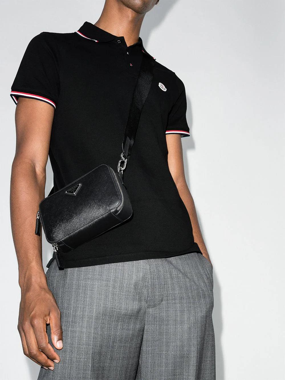 MONCLER Logo Patch Polo Shirt