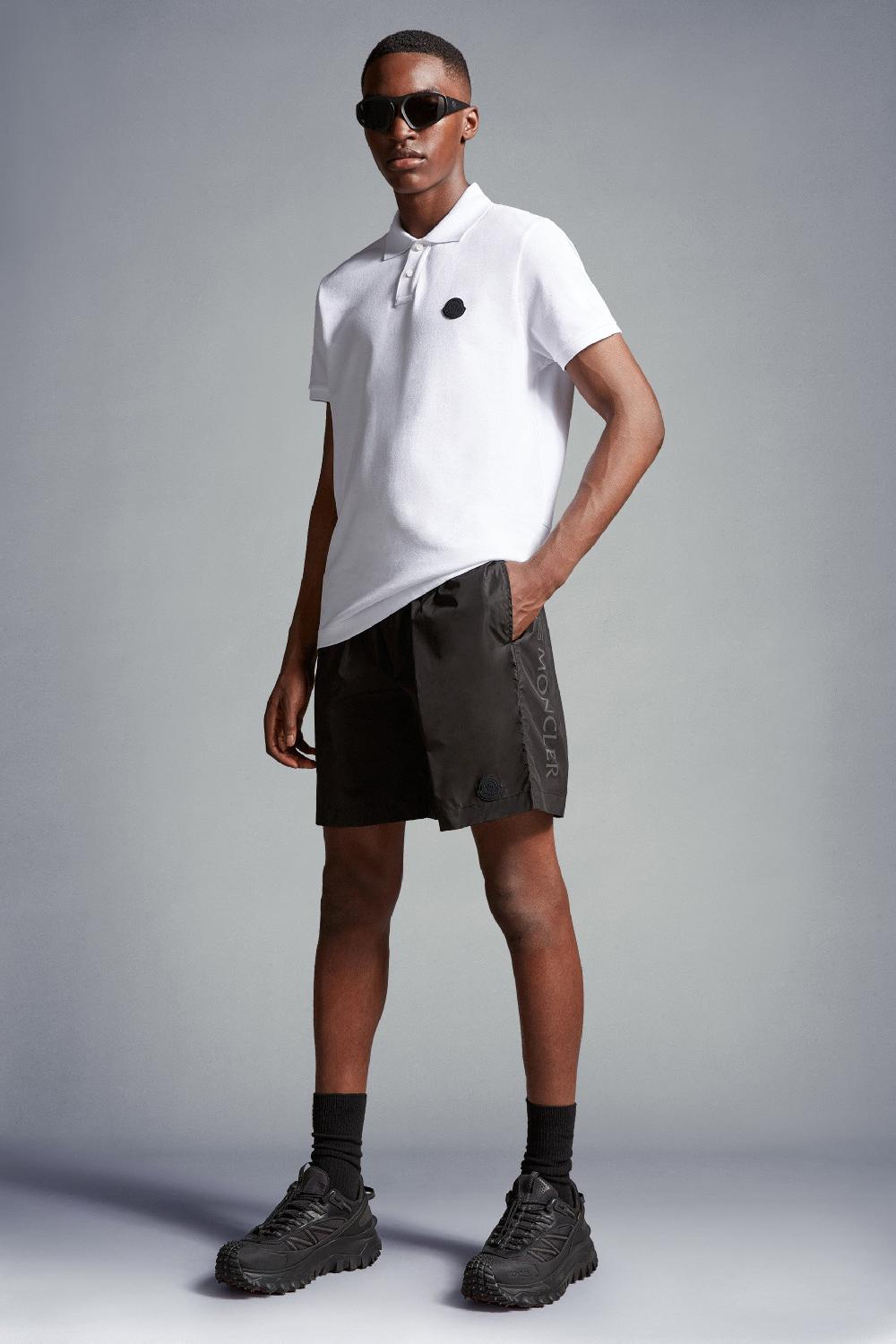 MONCLER Logo Swim Shorts