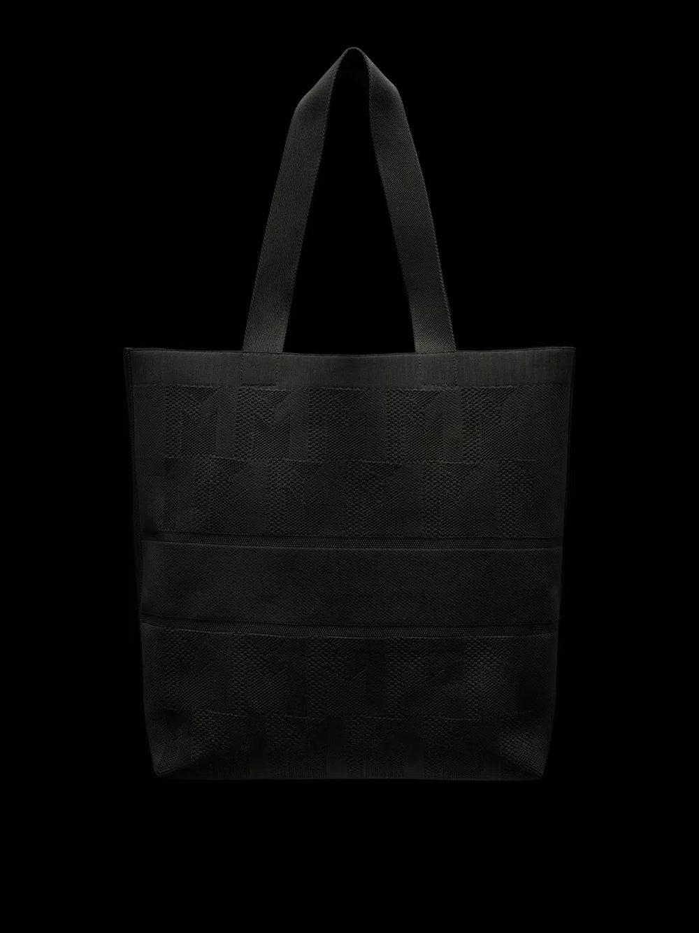 MONCLER Monogram Knit Tote Bag