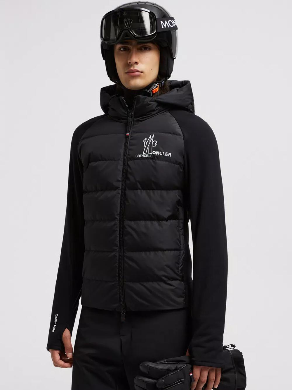 MONCLER Padded Sweatshirt With Zip