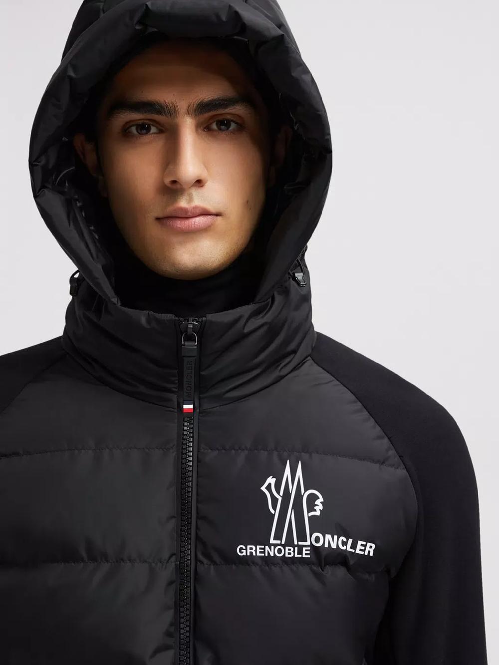 MONCLER Padded Sweatshirt With Zip