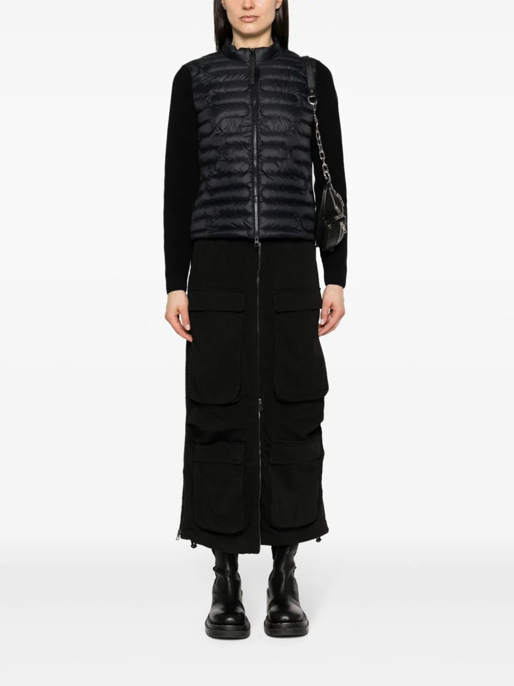 MONCLER Padded Tricot Cardigan