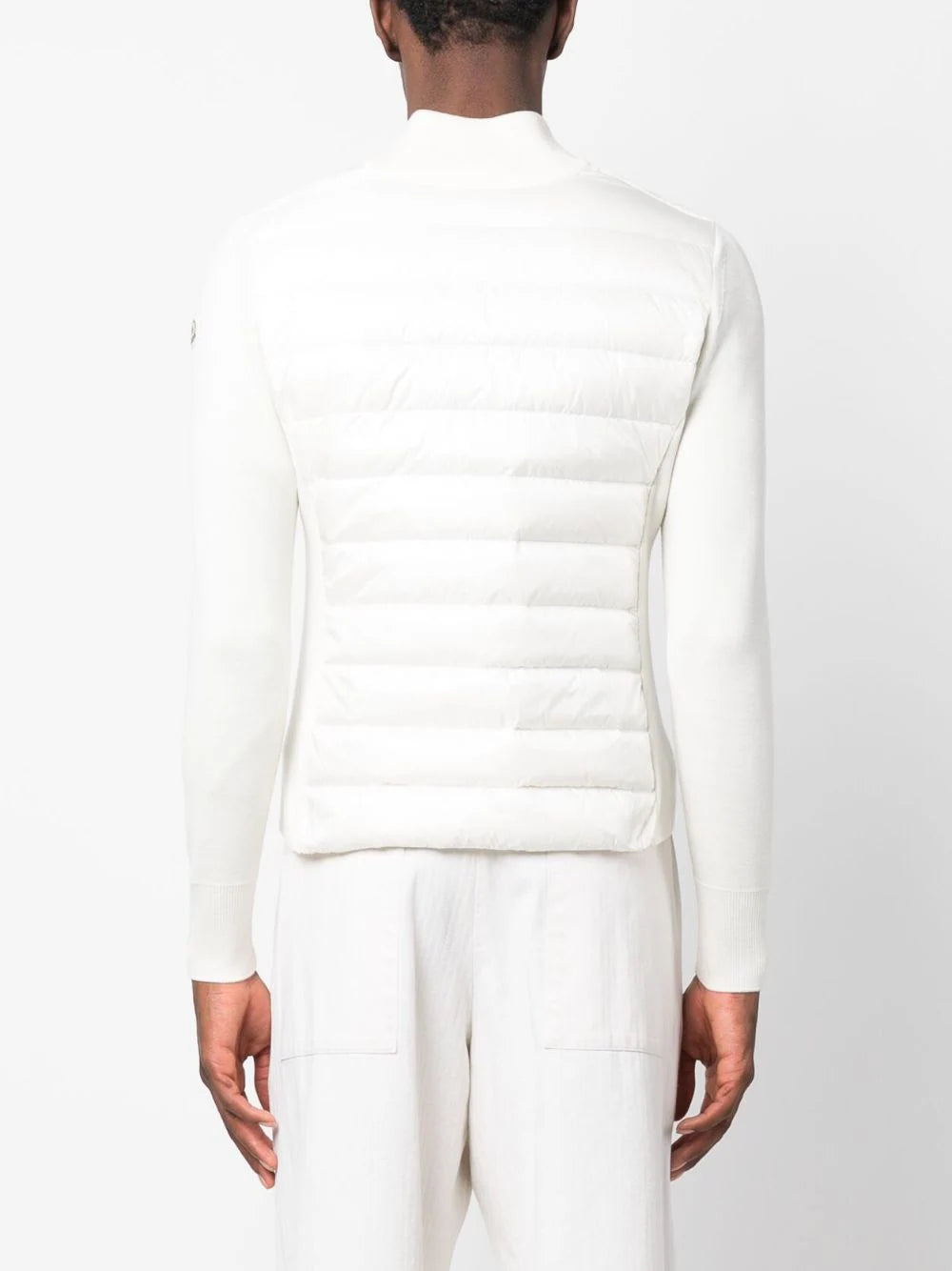 MONCLER Padded Wool Cardigan