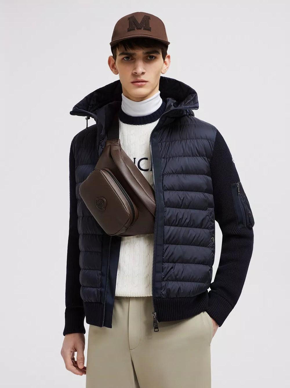 MONCLER Padded Wool Hoodie