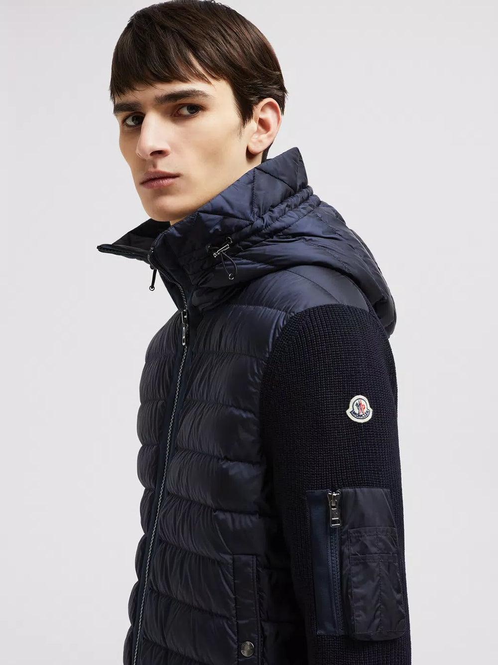 MONCLER Padded Wool Hoodie